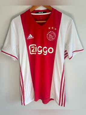Adidas Ajax Amsterdam Men’s 2015/2016 Home Football Shirt Jersey Size L